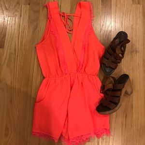 Bright Romper - size small NWT